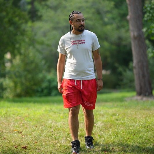 "Crimson" Mesh Shorts