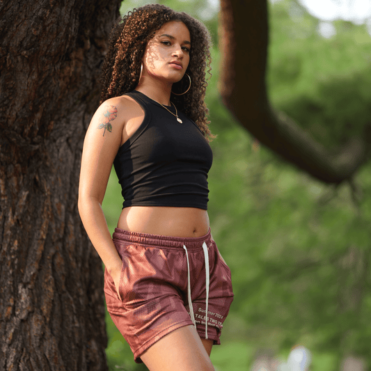 "Brown" Mesh Shorts